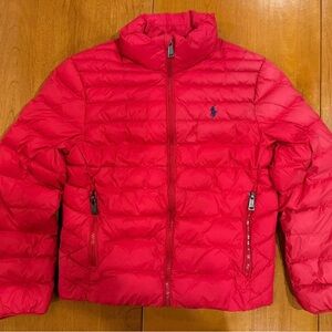 Polo Ralph Lauren Vibrant Red Puffer Jacket